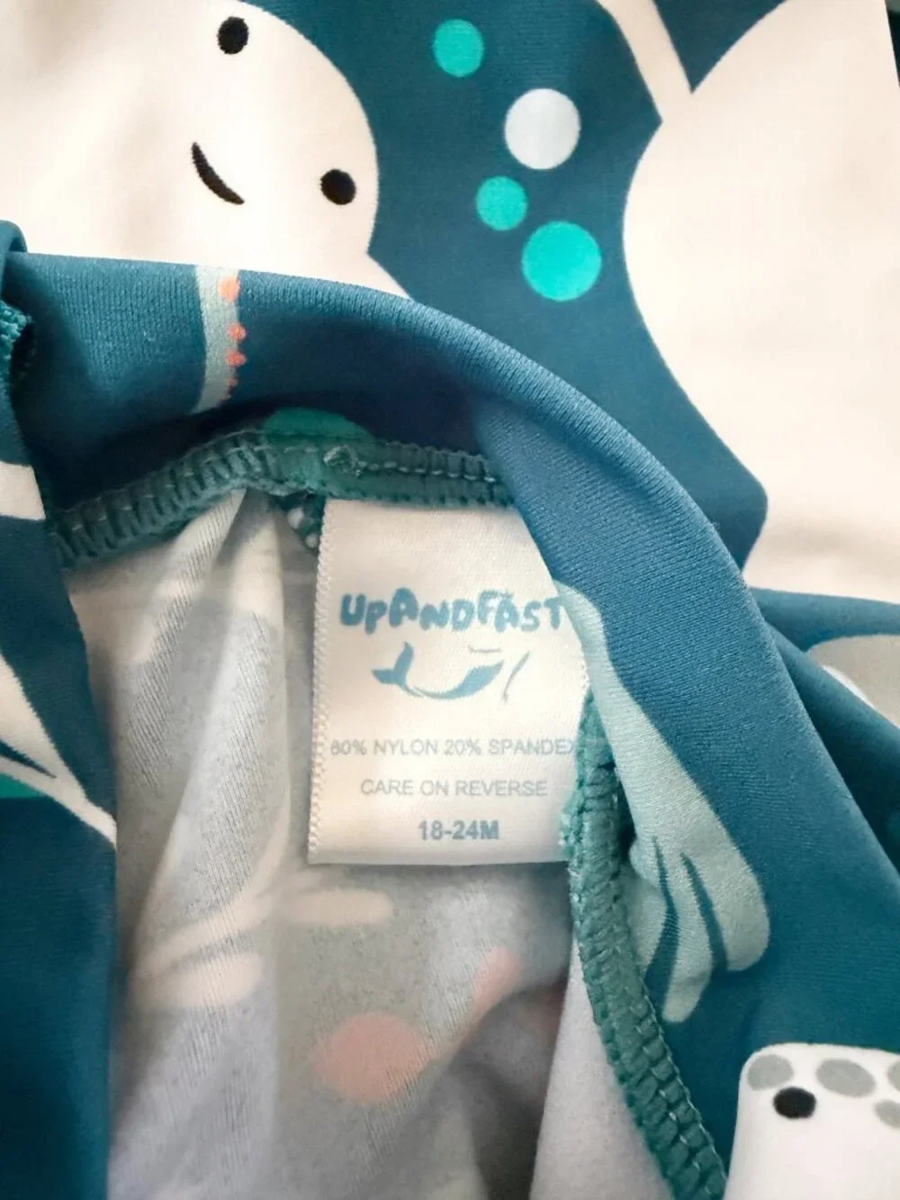 Upandfast Rash Guard Swimsuit • 18-24 Months